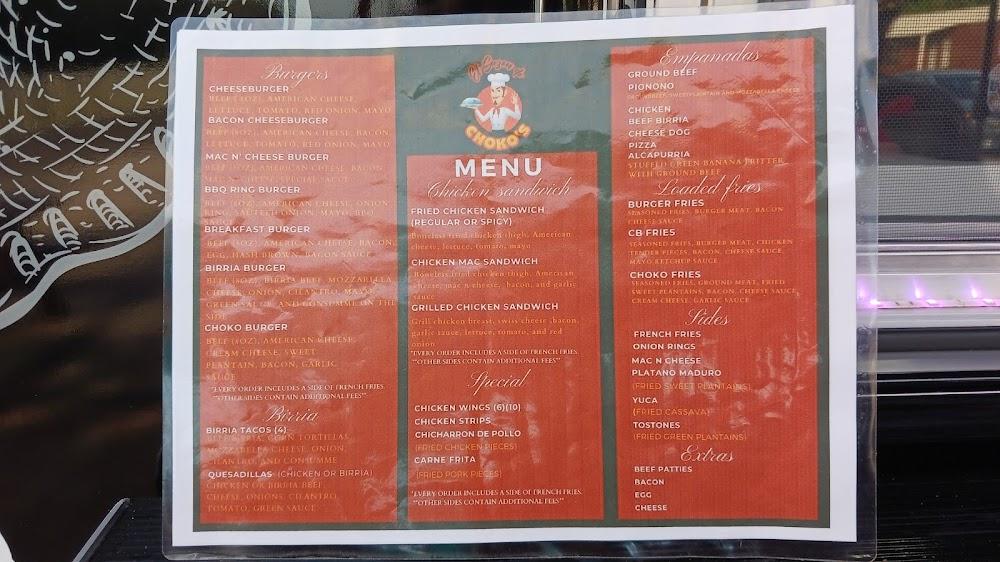 El Sazon de Choko's Menu image 4